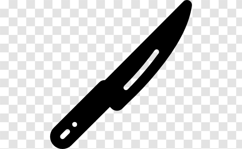 Throwing Knife Kitchen Knives Blade - White Transparent PNG