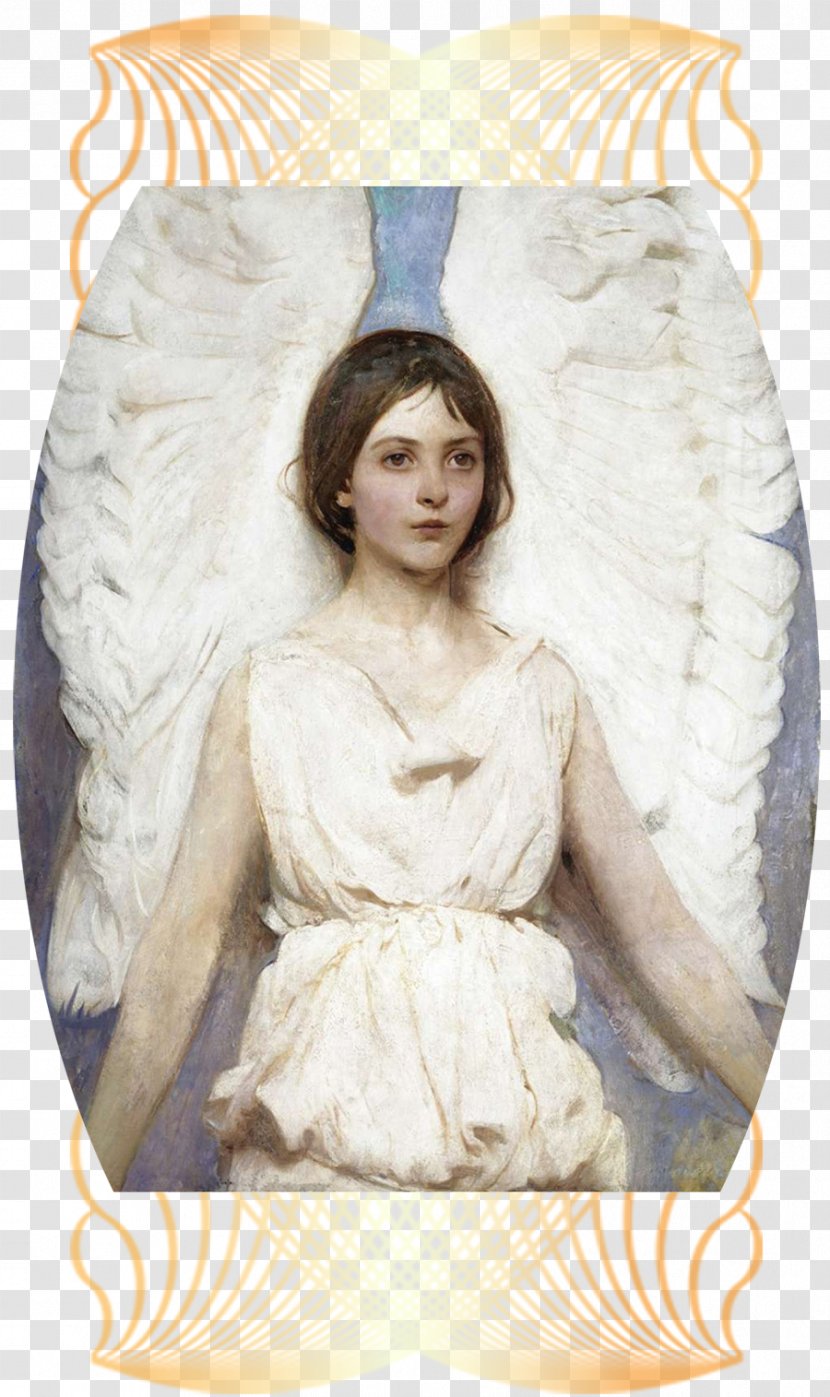 Smithsonian American Art Museum Angel Oil Painting Reproduction Artist - Canvas Print - Divine Holy Spirit Transparent PNG