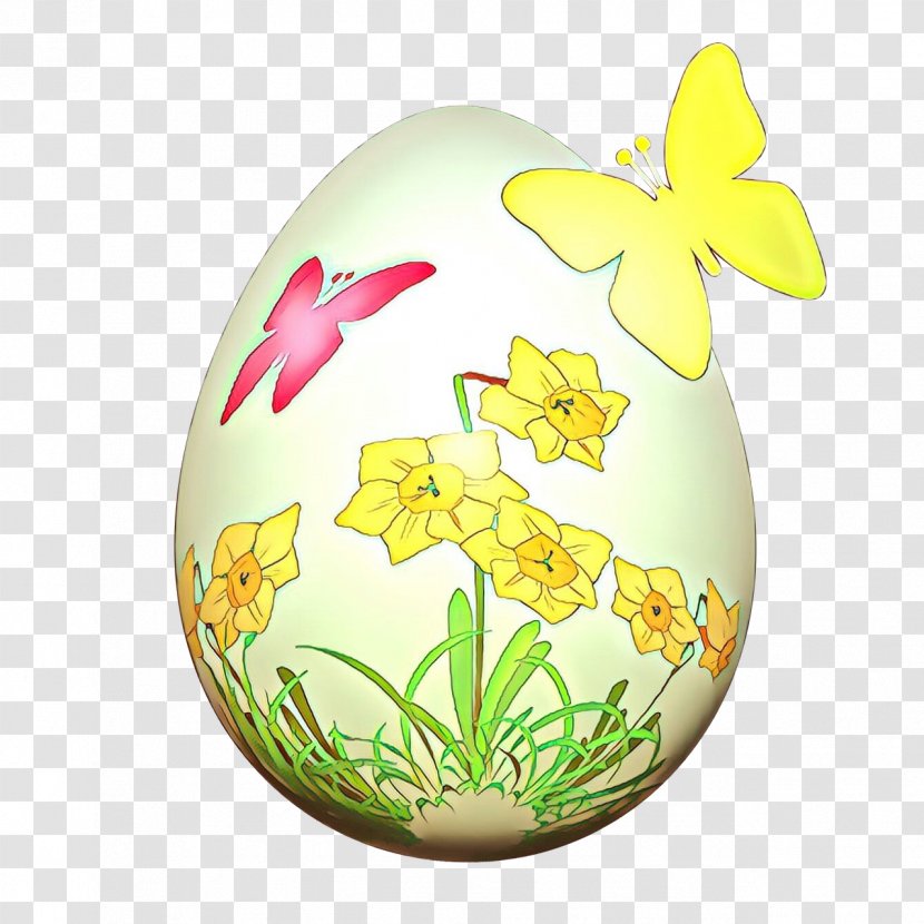 Easter Egg Flower - Yellow Transparent PNG