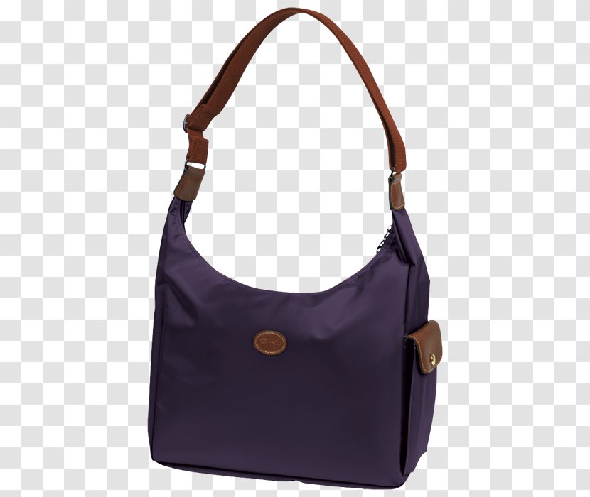 Hobo Bag Handbag Satchel Longchamp - Purple Transparent PNG