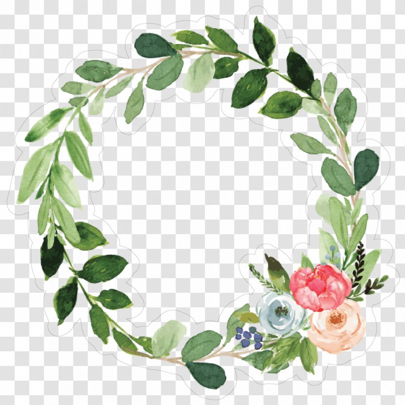 Wreath Ribbon Flower Bouquet Clip Art - Embroidery - Availability Silhouette Transparent PNG