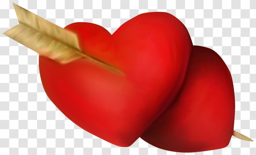 Heart Red Love Clip Art - Cartoon Transparent PNG