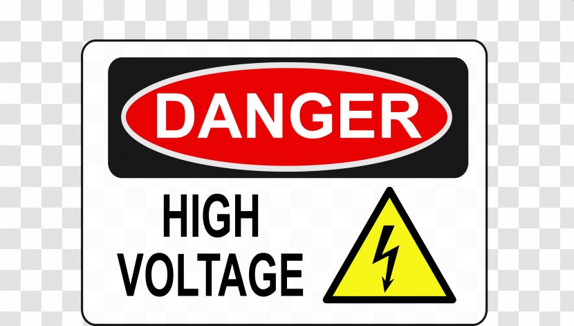 Danger! High Voltage Clip Art - Brand Transparent PNG