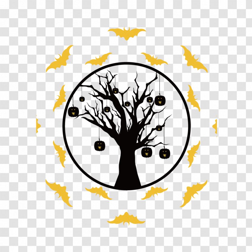 Halloween Download Pumpkin Clip Art - Tree - Creative Transparent PNG