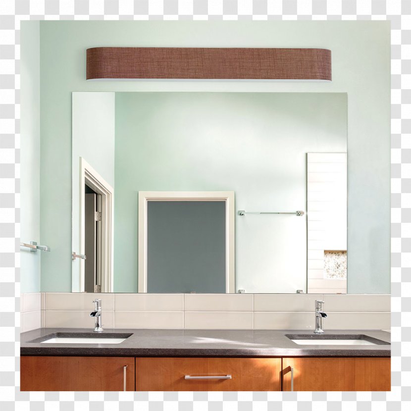 Bathroom Glass Light Fixture Mirror - Sconce - Vanity Transparent PNG