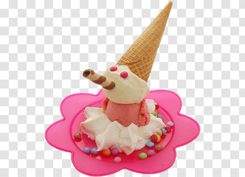 Sundae Ice Cream Cones Neapolitan Frozen Yogurt Transparent PNG