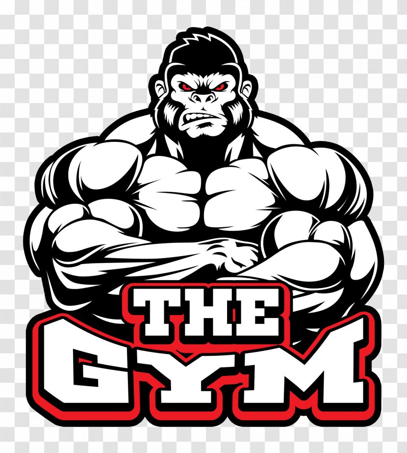 T-shirt Fitness Centre Bodybuilding Personal Trainer Olympic Weightlifting - Gorilla Transparent PNG