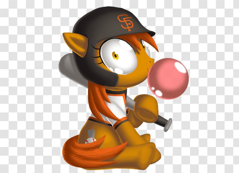 Vertebrate Figurine Cartoon Character - Giants Baseball Transparent PNG