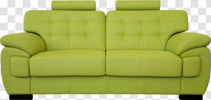Couch Table Chair Furniture Living Room - Seat - Green Sofa Image Transparent PNG