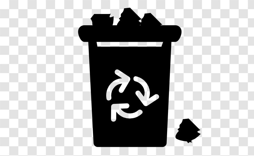 Rubbish Bins & Waste Paper Baskets Recycling Bin - Logo - Garbage Collection Transparent PNG