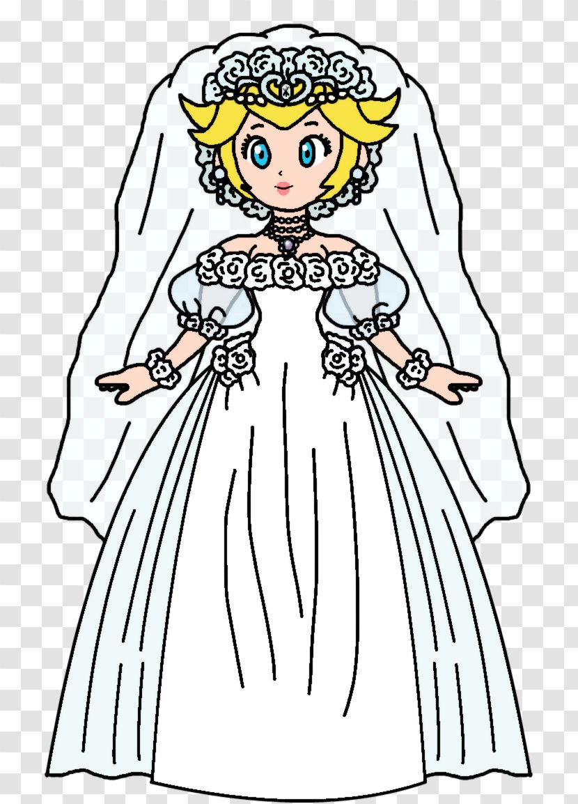 Dress Sailor Moon Chibiusa Princess Peach Wedding - Flower Transparent PNG