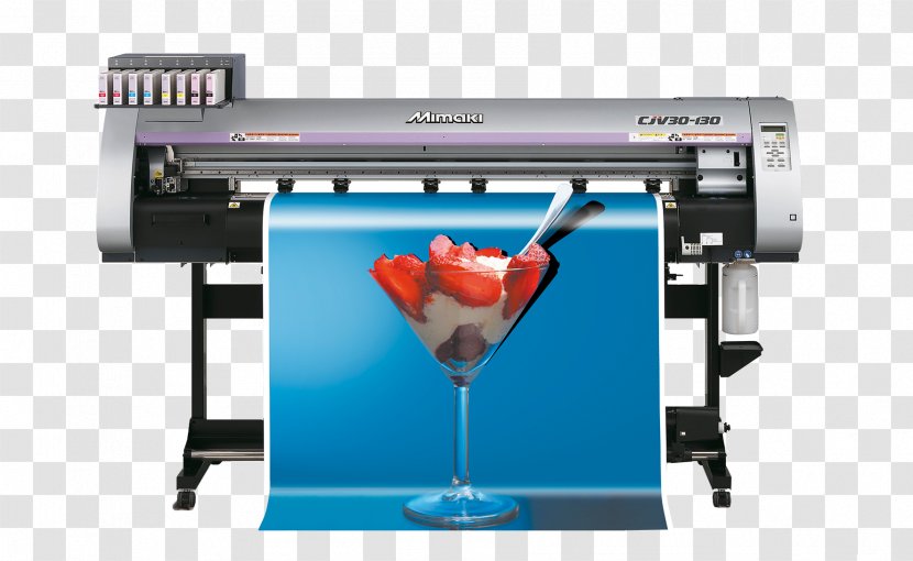 Wide-format Printer Printing Paper Ink Cartridge Transparent PNG