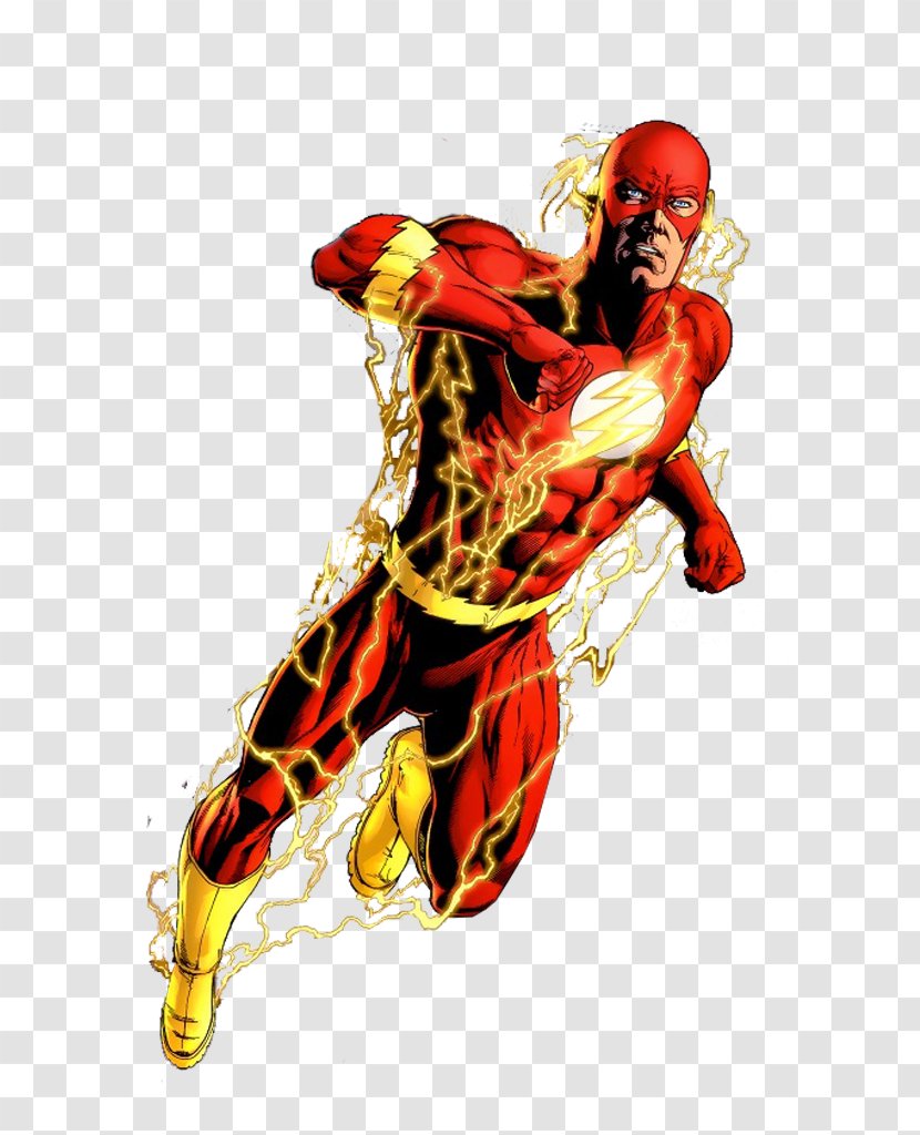 The Flash Superman Wally West Rendering - Organism Transparent PNG