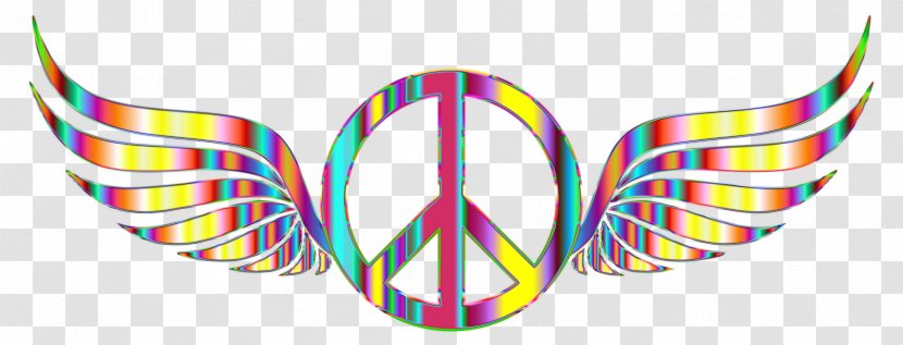 Peace Symbols Clip Art - Psychedelia - Symbol Transparent PNG