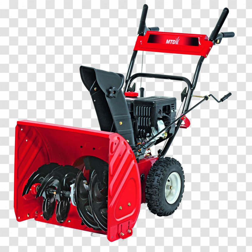 MTD Products Snow Blowers Machine Lawn Mowers - Heavy Machinery - Yard Transparent PNG