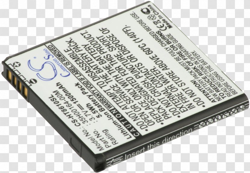 Electric Battery HTC Smartphone 1500 Mah Samsung - Electronics Accessory - Htc Transparent PNG