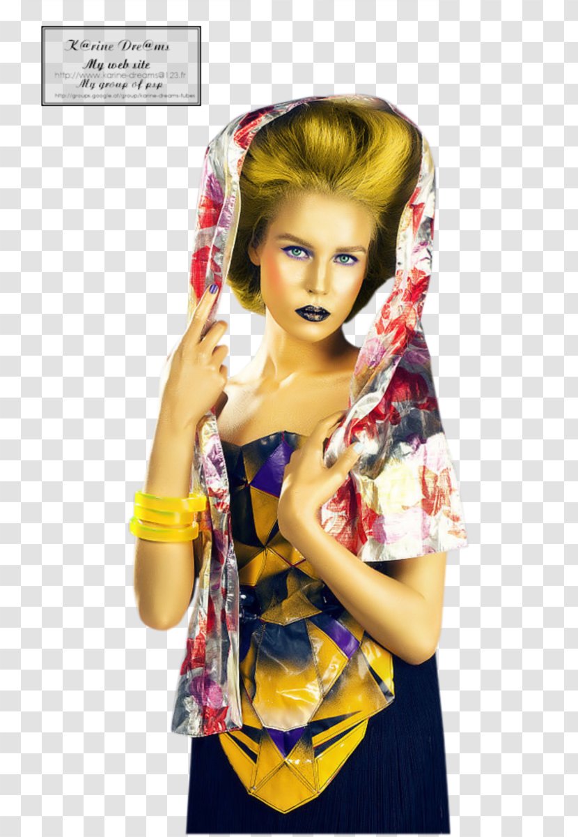 Fashion Model Hair Coloring - Elegant Woman Transparent PNG