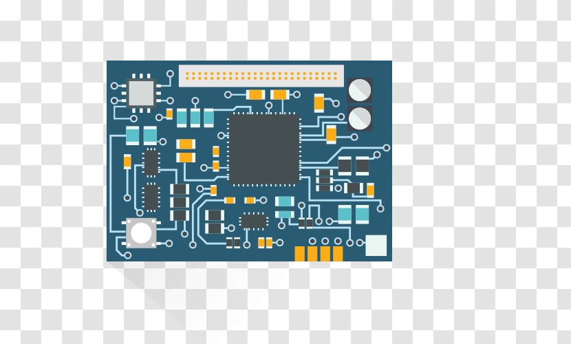 Microcontroller Electronic Engineering Electronics Component Electrical Network - Circuit - Prototype Transparent PNG