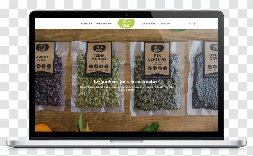 Cuits Bean Web Page Legume - Gastronomy - Brand Transparent PNG