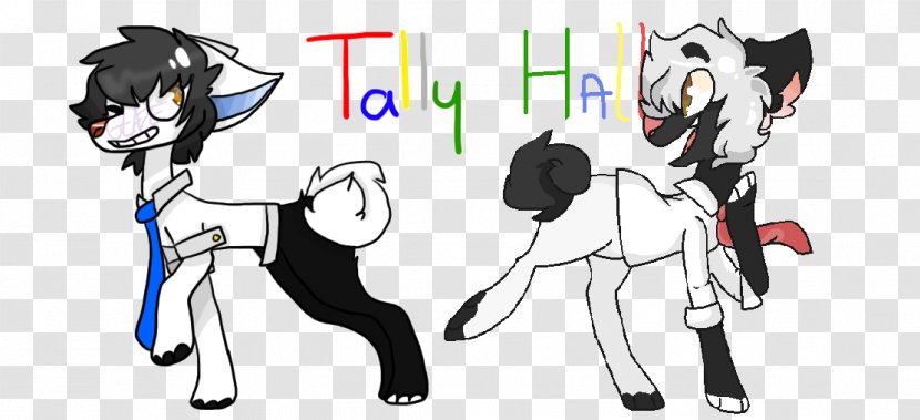 Pony Welcome To Tally Hall Drawing Fan Art - Cartoon - Silhouette Transparent PNG