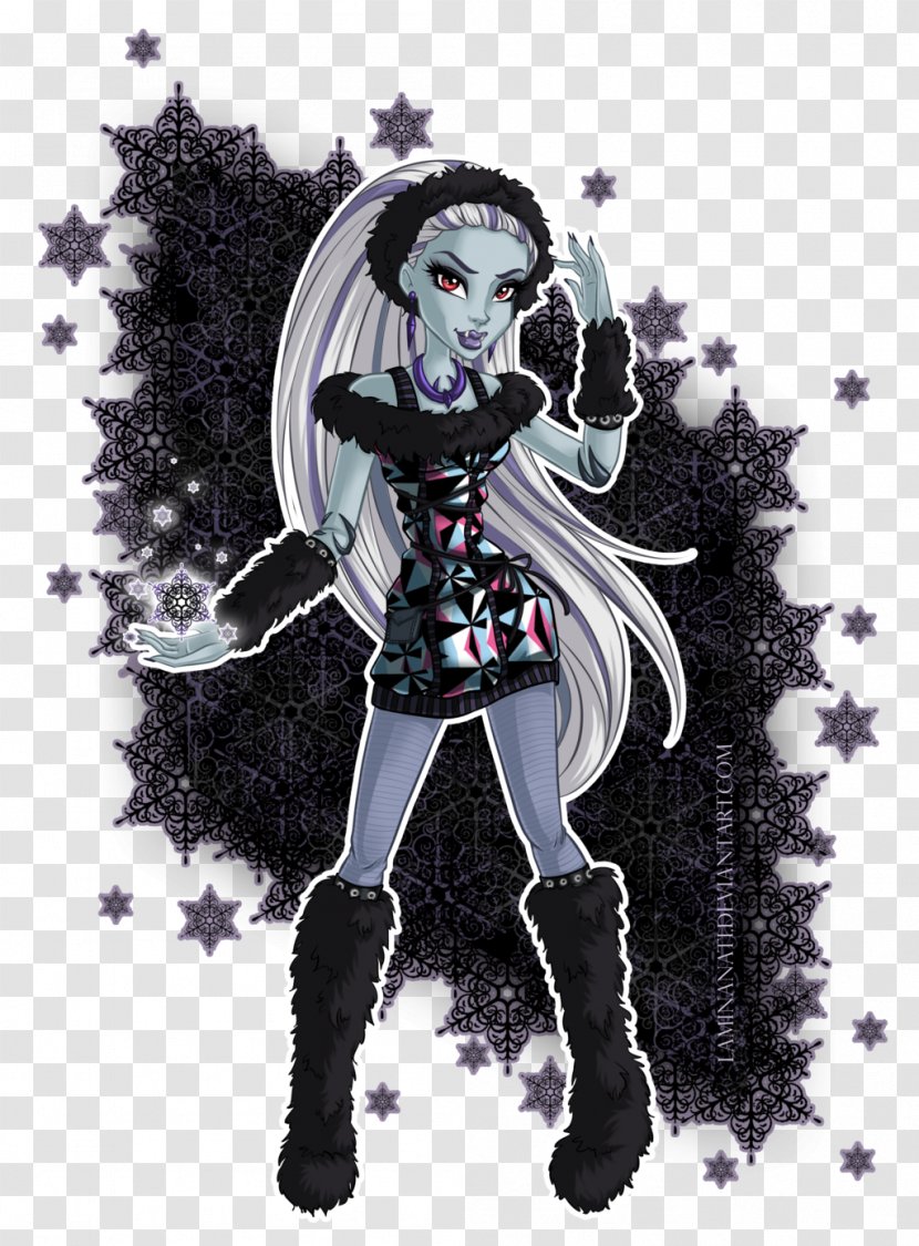 Monster High Coffin Bean Abbey Bominable Doll Art - Tree Transparent PNG