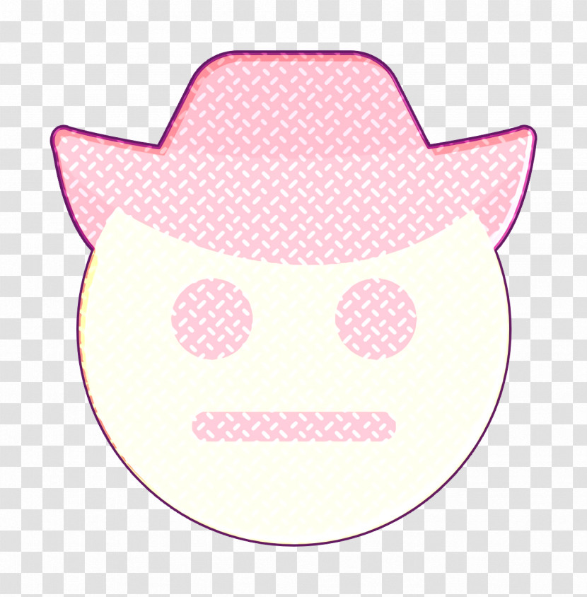 Emoji Icon Cowboy Icon Smiley And People Icon Transparent PNG
