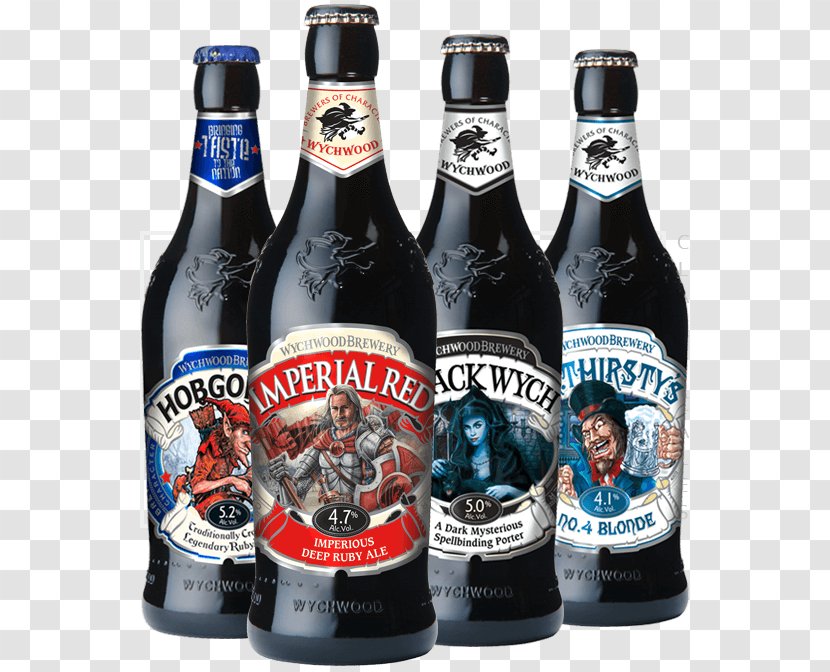 Ale Wychwood Brewery Beer Bottle Hobgoblin - Old Transparent PNG