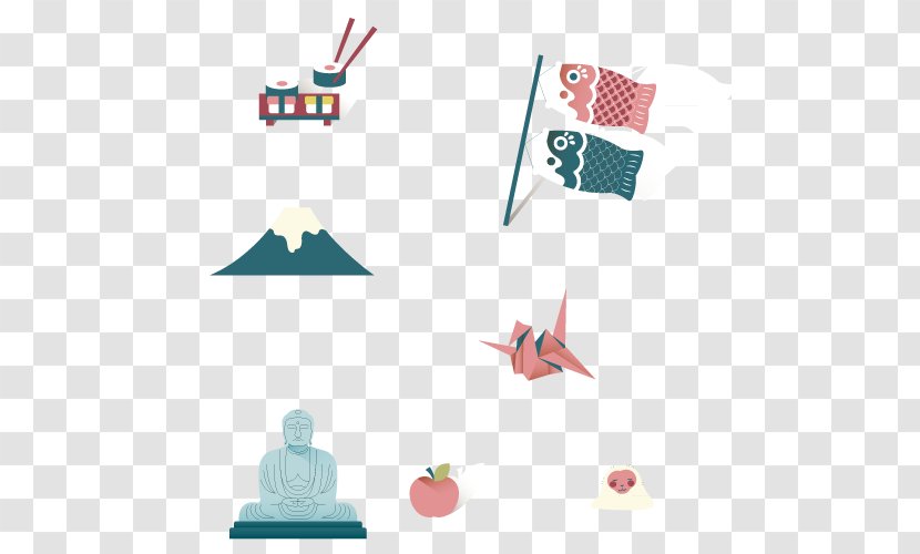 Mount Fuji Icon - Travel - Japan Transparent PNG