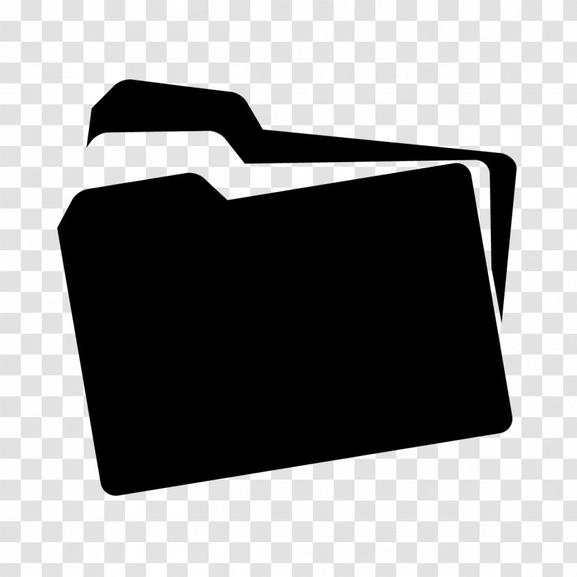 Service Sales File Folders - Black M Transparent PNG