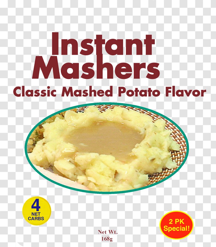 Mashed Potato Low-carbohydrate Diet Food - Dish Transparent PNG