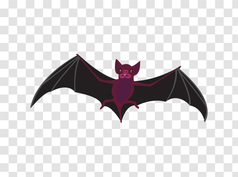Vampire Bat Flying Foxes Clip Art - Mammal Transparent PNG