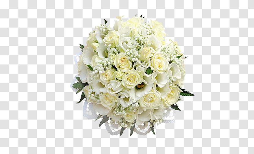 Flower Bouquet Wedding Cake - Cut Flowers Transparent PNG