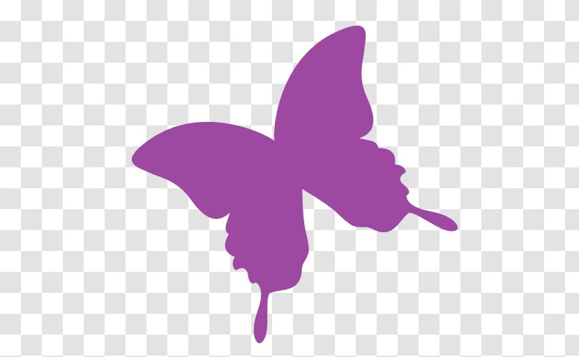 Butterfly Pink Leaf Purple Petal - Desktop Environment - Media Indesign Transparent PNG