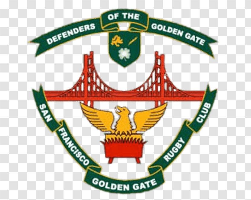 San Francisco Golden Gate RFC Rugby Union Organization - Symbol Transparent PNG