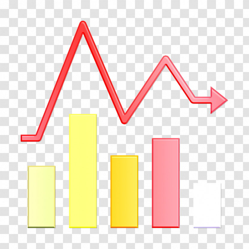 Fluctuation Icon Graph Icon Stock Market Icon Transparent PNG