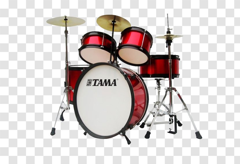 Bass Drum Drums Timbales Snare - Flower - Red Transparent PNG