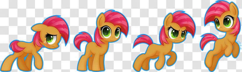 Babs Seed Applebloom Pony Applejack Song - Silhouette - Cartoon Transparent PNG