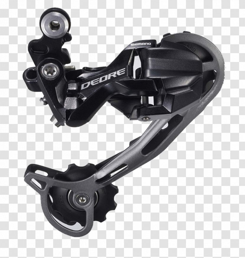 Shimano Deore M591 Rear Derailleur Bicycle Derailleurs M615 Shadow+ - Xt - Bosta Lixo Transparent PNG