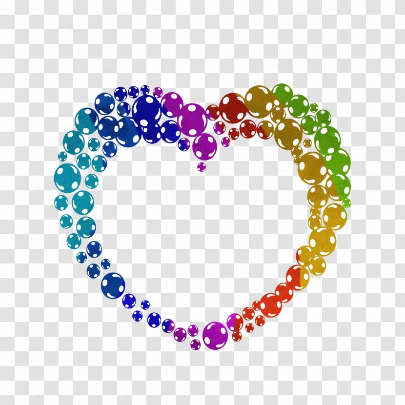 Vector Graphics Image Euclidean - Jewelry Making - Rainbow Heart Frame Transparent PNG
