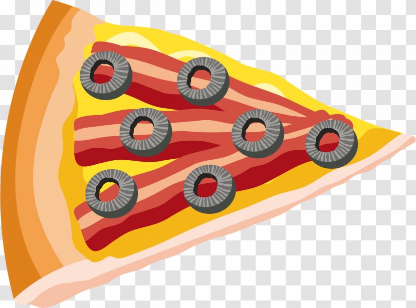 Pizza Bacon Clip Art - Material - Vector Cheese Transparent PNG