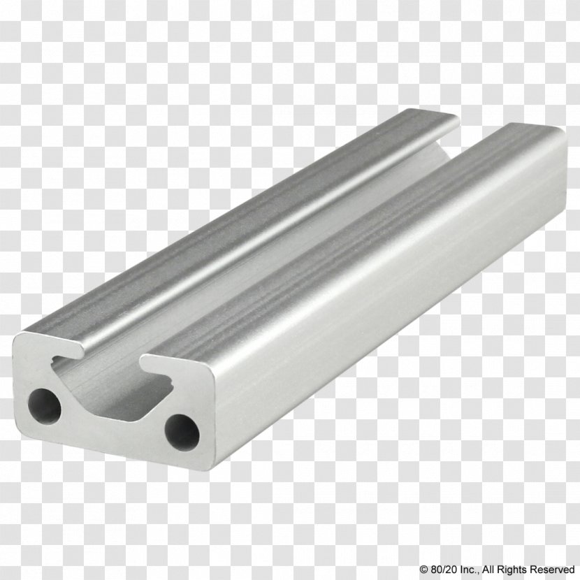 Material Aluminium Industrial Design Cylinder - Frame - Aluminum Profile Transparent PNG