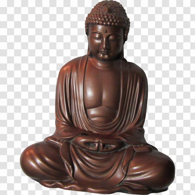 Bronze Sculpture Statue Figurine - Buddha Transparent PNG