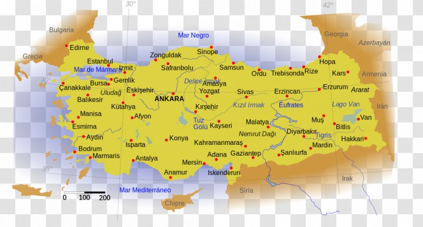 Map 2017 Block Of Wikipedia In Turkey Safranbolu Düden Waterfalls - Wikimedia Commons Transparent PNG