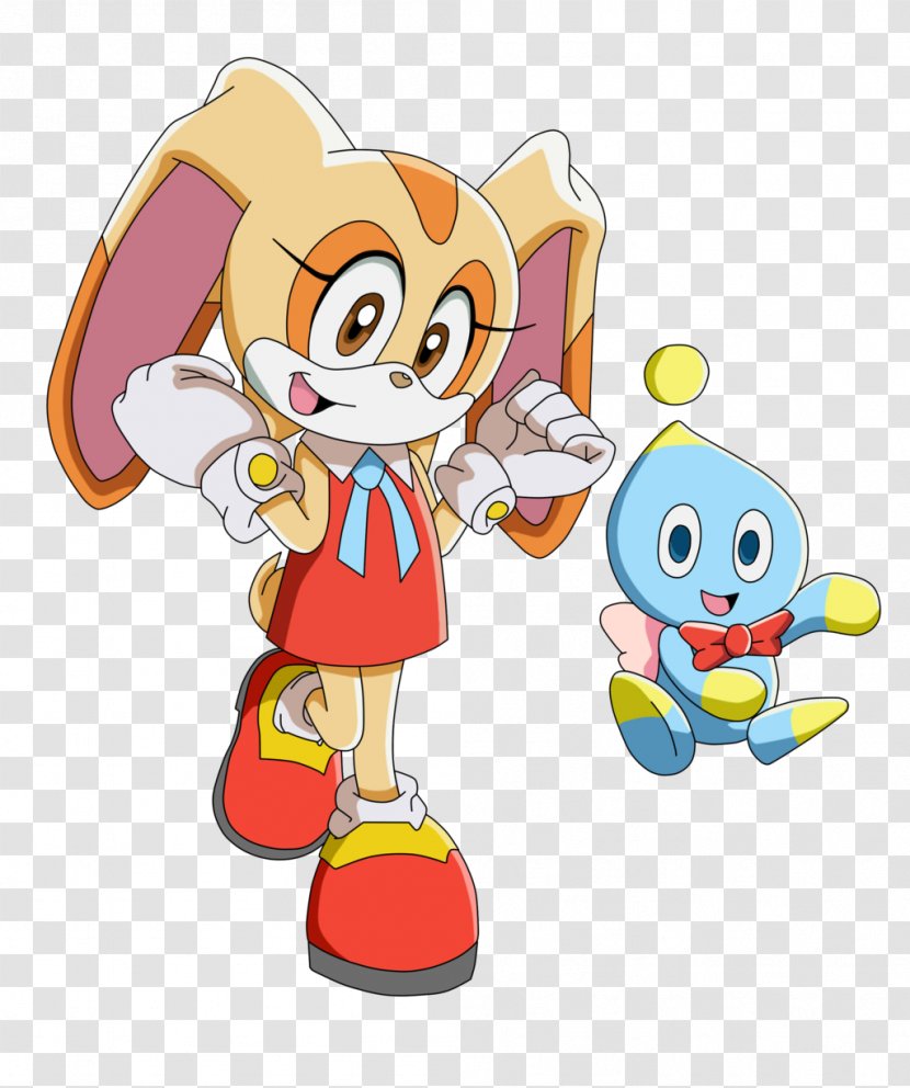 Cream The Rabbit Sonic Battle DeviantArt Drawing - Heart - Cheese Transparent PNG