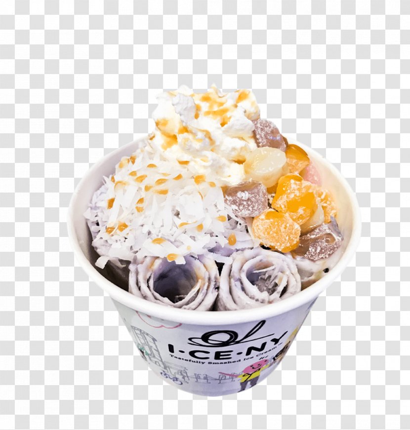 Sundae Ice Cream Atlanta Flavor - Dessert - Mango Sticky Rice Transparent PNG