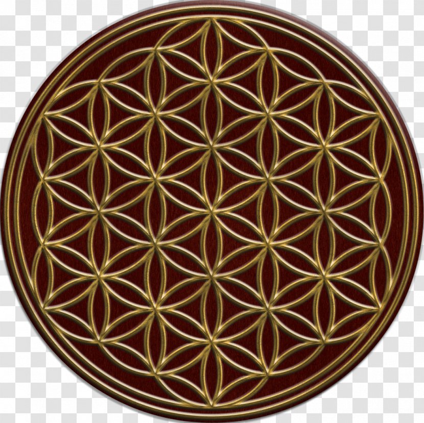 Sacred Geometry Golden Ratio Overlapping Circles Grid Symbol - Flowe Transparent PNG