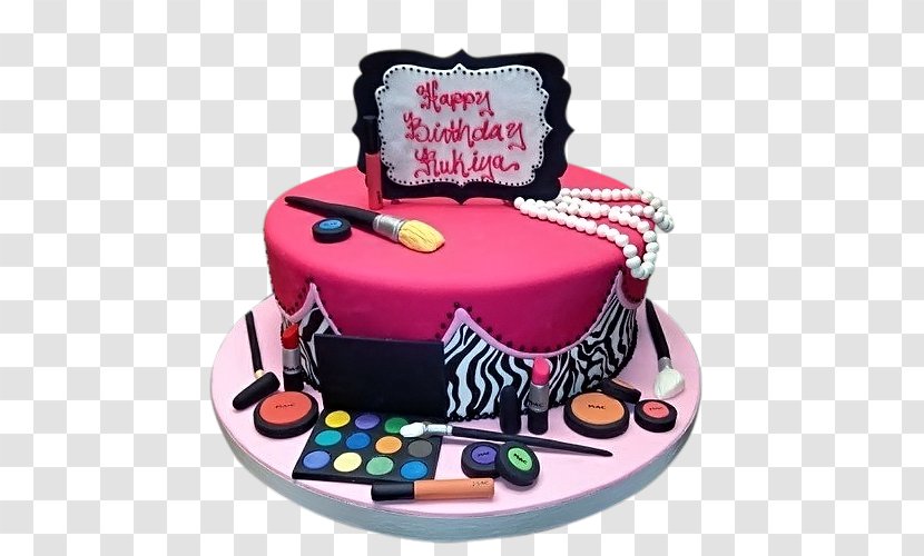 Cupcake Cosmetics Birthday Cake - Makeup Artist - Woman Transparent PNG