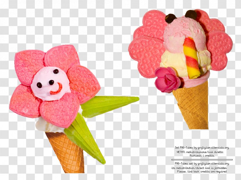 Ice Cream Cones Flavor Stuffed Animals & Cuddly Toys - Tube Transparent PNG