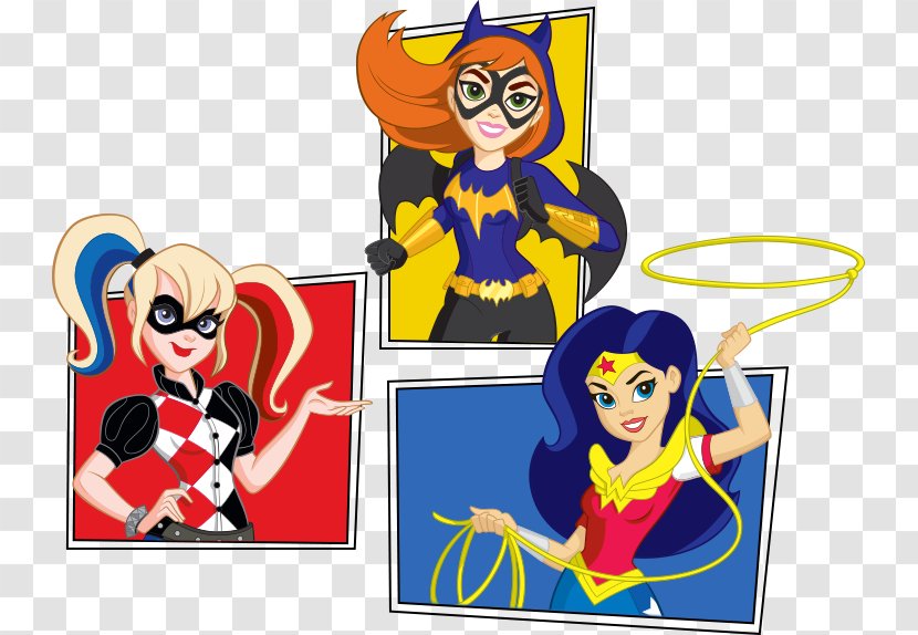 Diana Prince Batgirl Harley Quinn Bumblebee Supergirl - Barbara Gordon - Superheroes Transparent PNG