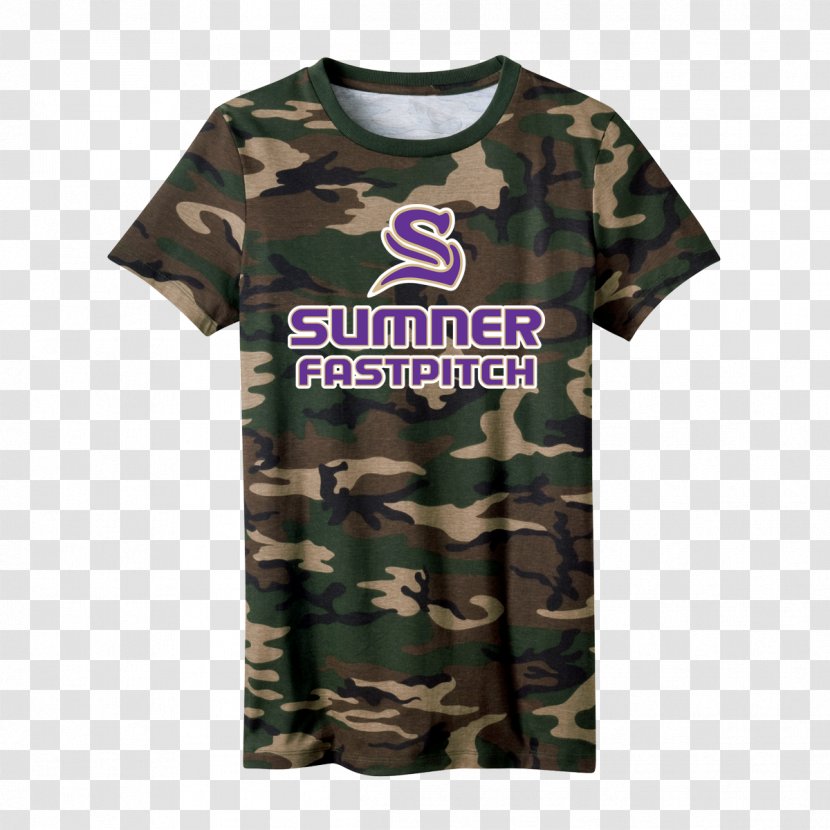 Military Camouflage T-shirt Sleeve Transparent PNG